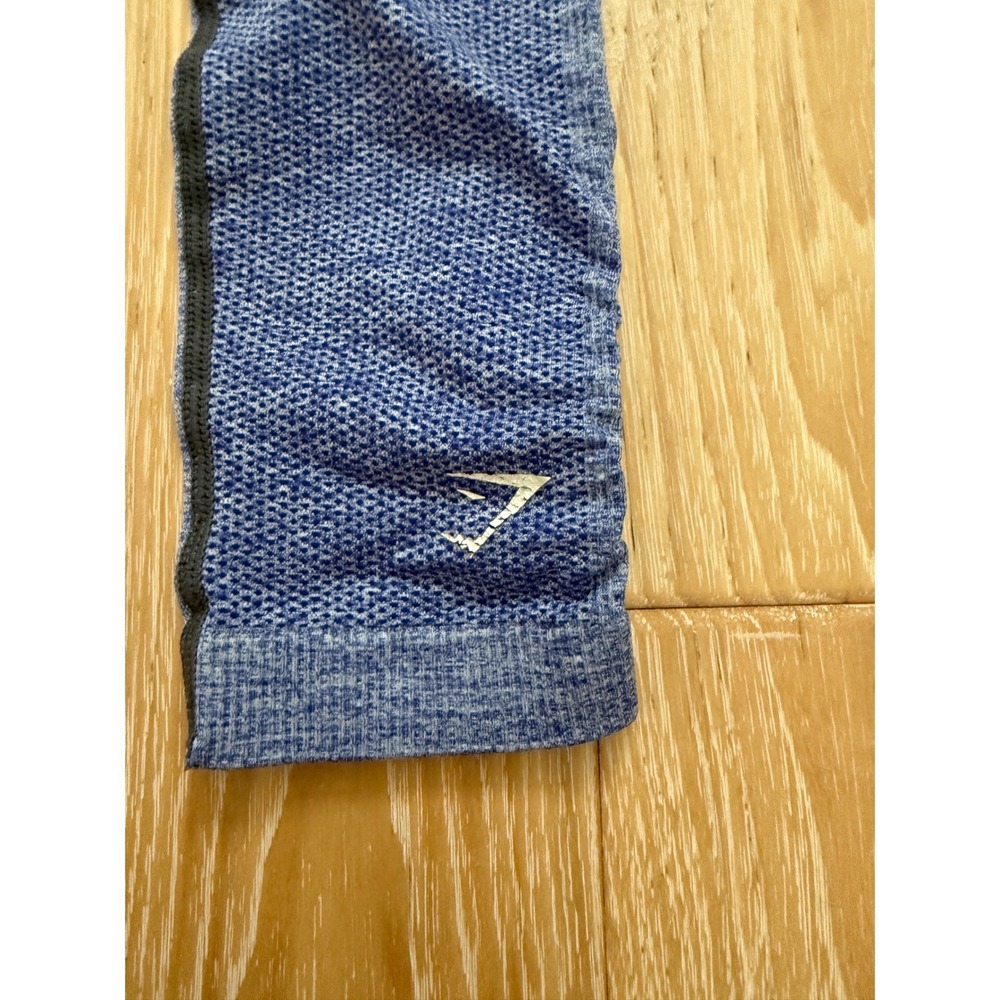 Gymshark Adapt Ombre Seamless Leggings Grey Blue High Waisted Workout Small - Picture 5 of 6